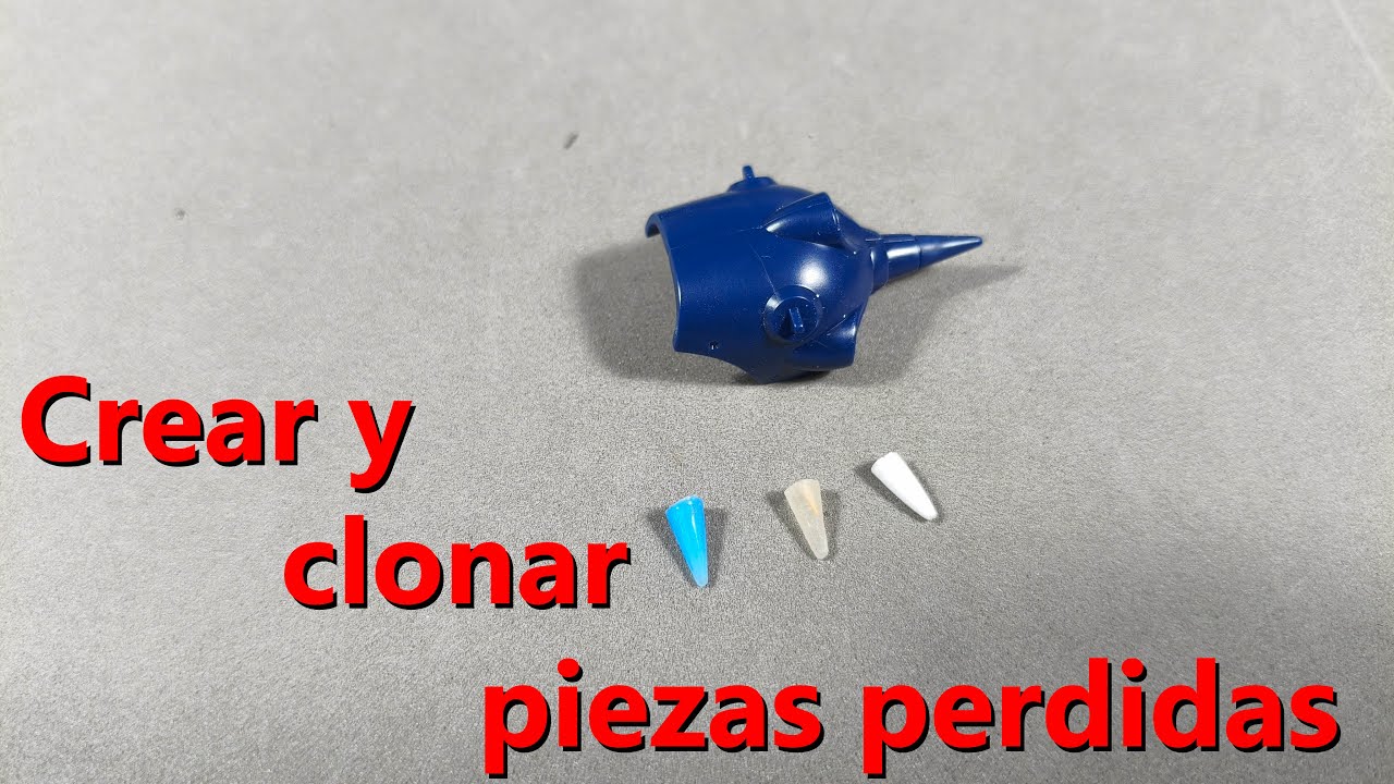 Como crear y clonar piezas perdidas