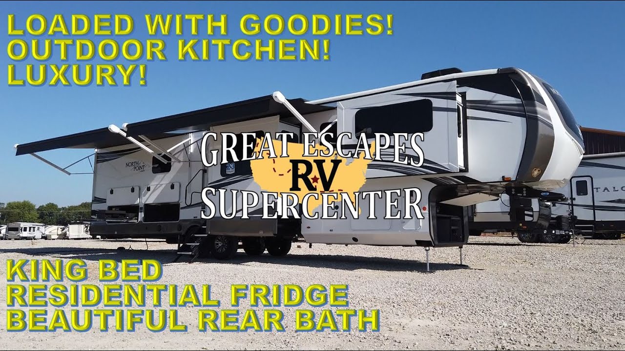 NEW BLACKSTONE GRIDDLE! 2021 Jayco North Point 382FLRB