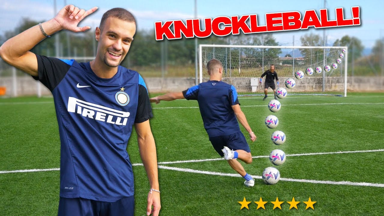 ⚽️ Ho SFIDATO RAGNAR GK con i TIRI di KNUCKLEBALL! ( i pi&ugrave; difficili al mondo) | Chi Vince?