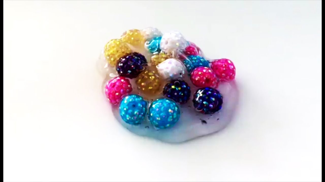 Crunchy Bead Slime - Satisfying Slime ASMR Video