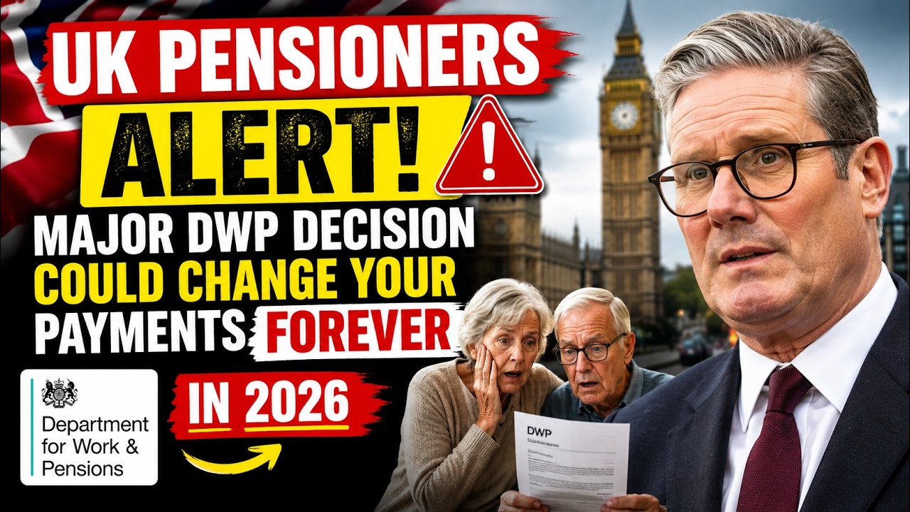 🚨 Важные изменения пенсий в Великобритании в 2026 году: масштабные реформы DWP могут затронуть ми...