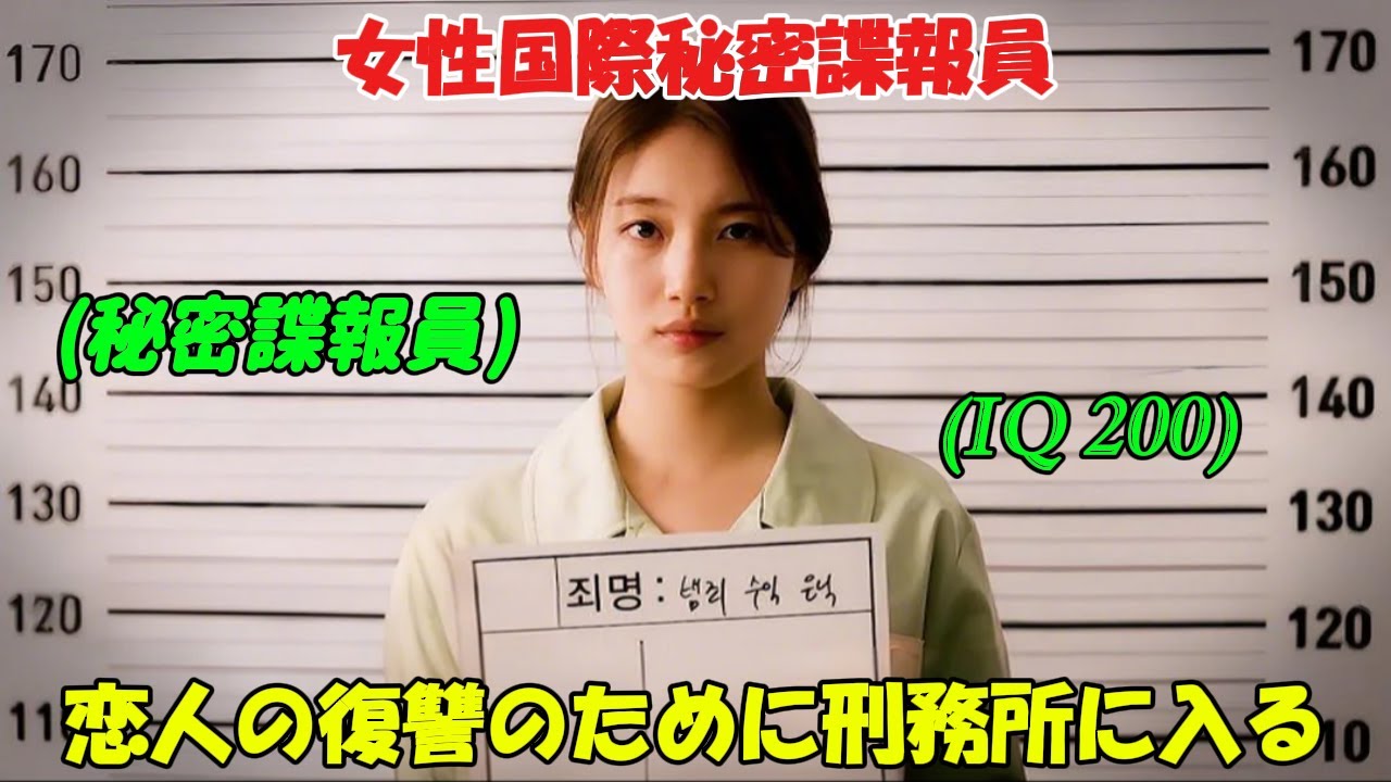 【韓国ドラマ無料 全話】「バガボンド」恋人の仇を討つため、国際諜報員である彼女は、正体を隠して刑務所に潜入した【映画紹介】【ゆっくり解説】