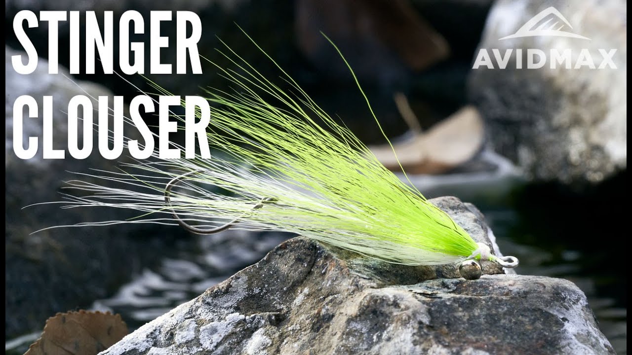 Как завязать мушку Stinger Clouser | Учебные пособия AvidMax по вязанию мушек во вторник