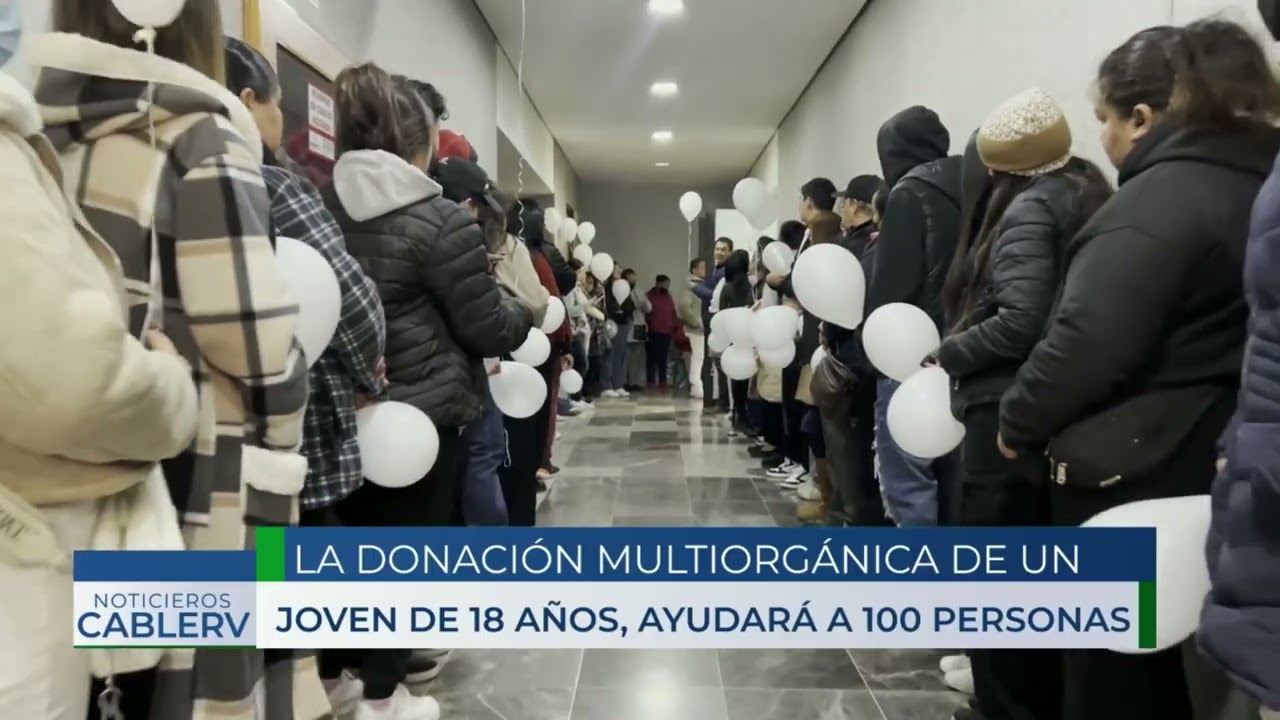 ¡Al morir, un potosino de 18 años dio esperanza de mejor vida a más de 100 pacientes!