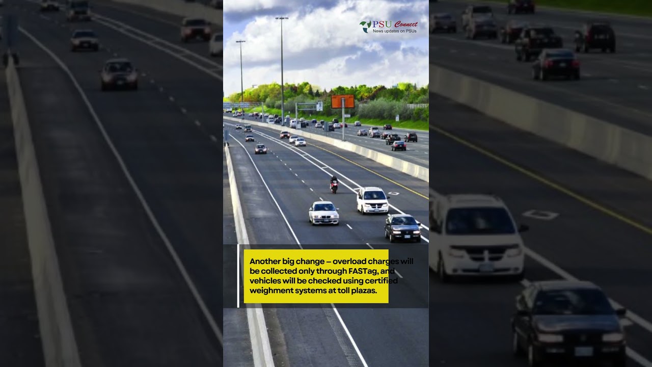 New Highway Rules 2026! Overloaded Vehicles to Pay Heavy Toll | FASTag Update #shortsindia