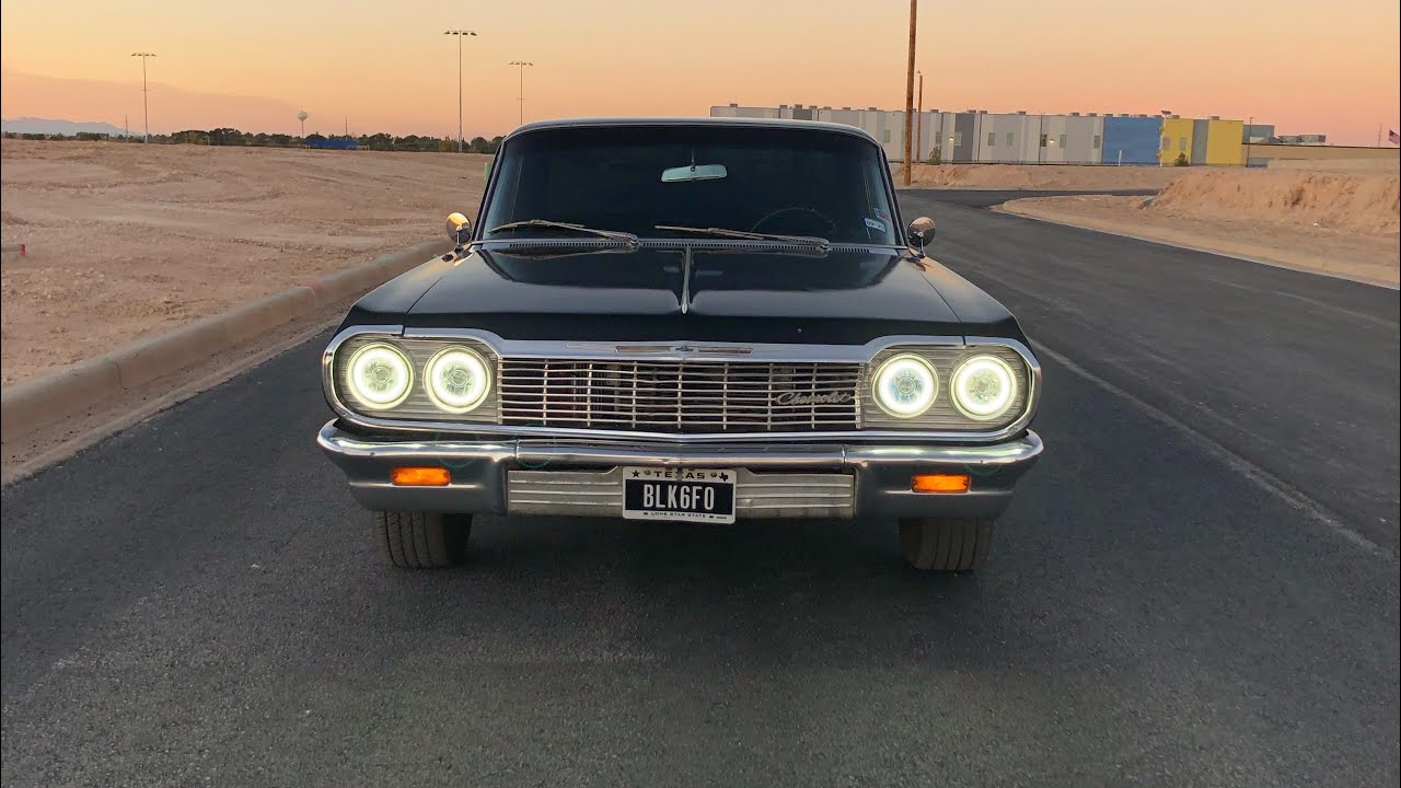 Я установил на свою Impala 1964 года новые фары Octane.