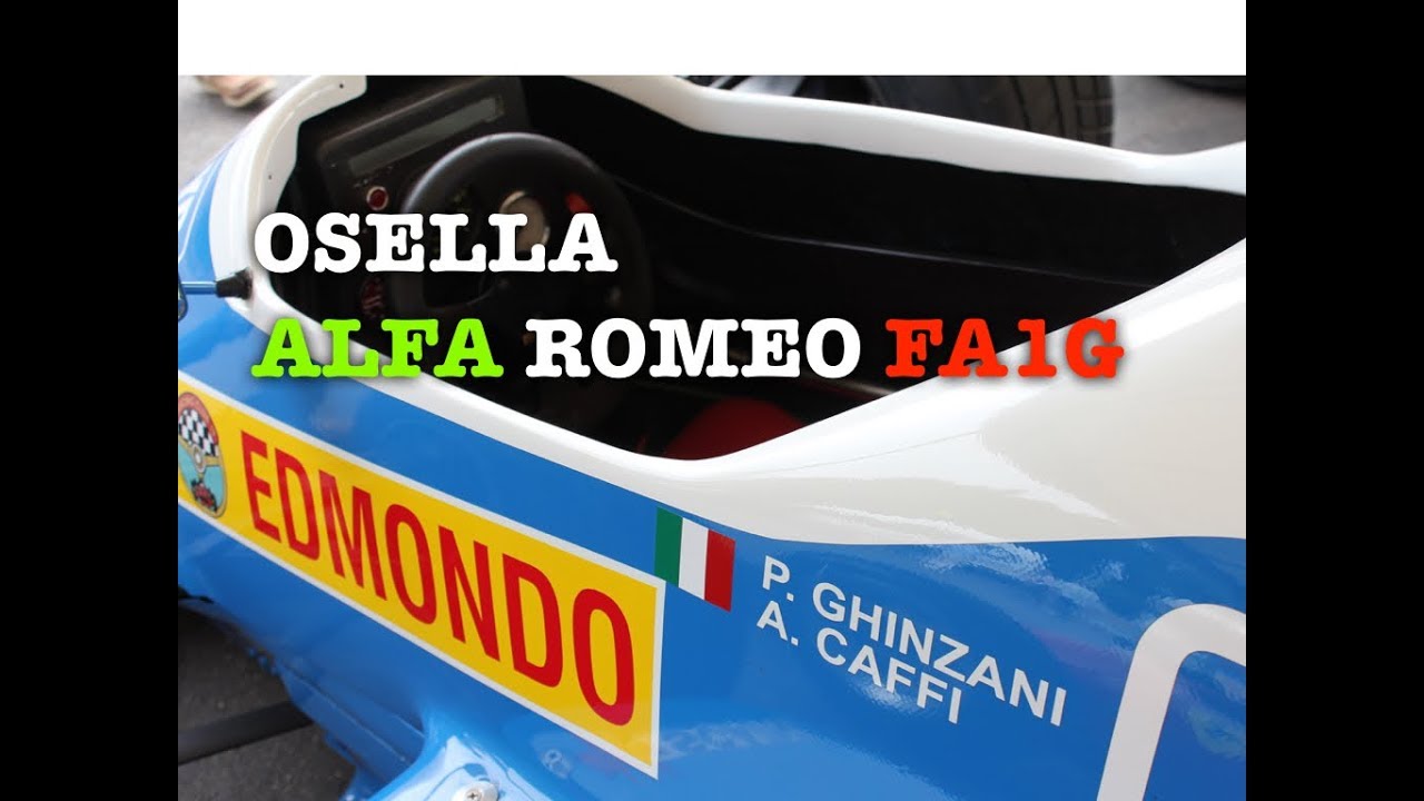『懐かしいF1マシン』OSELLA ALFA ROMEO FA1G