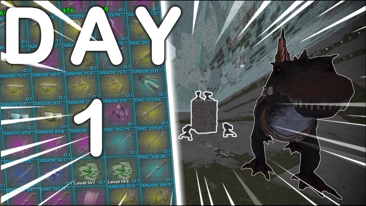 Day 1 With A 60,000 Hour Tribe On ARK's Best Server...|ARK PVP|