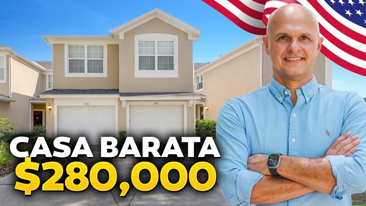 MEU CLIENTE COMPROU ESSA CASA NUM CONDOMÍNIO FECHADO NO METROWEST EM ORLANDO, FLORIDA POR $280.000
