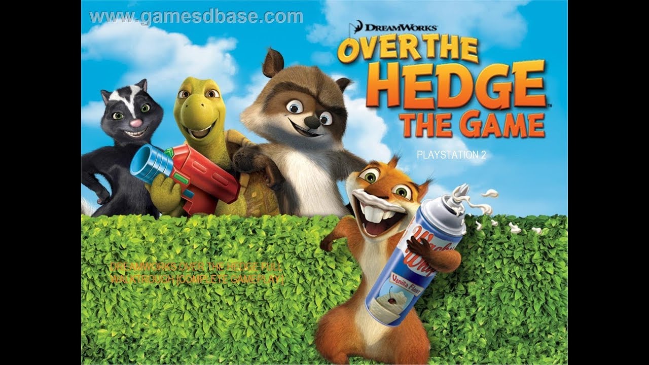 Dreamworks Over The Hedge (PS2,PC,Gamecube And XBOX) Full Walktrough [Longplay]