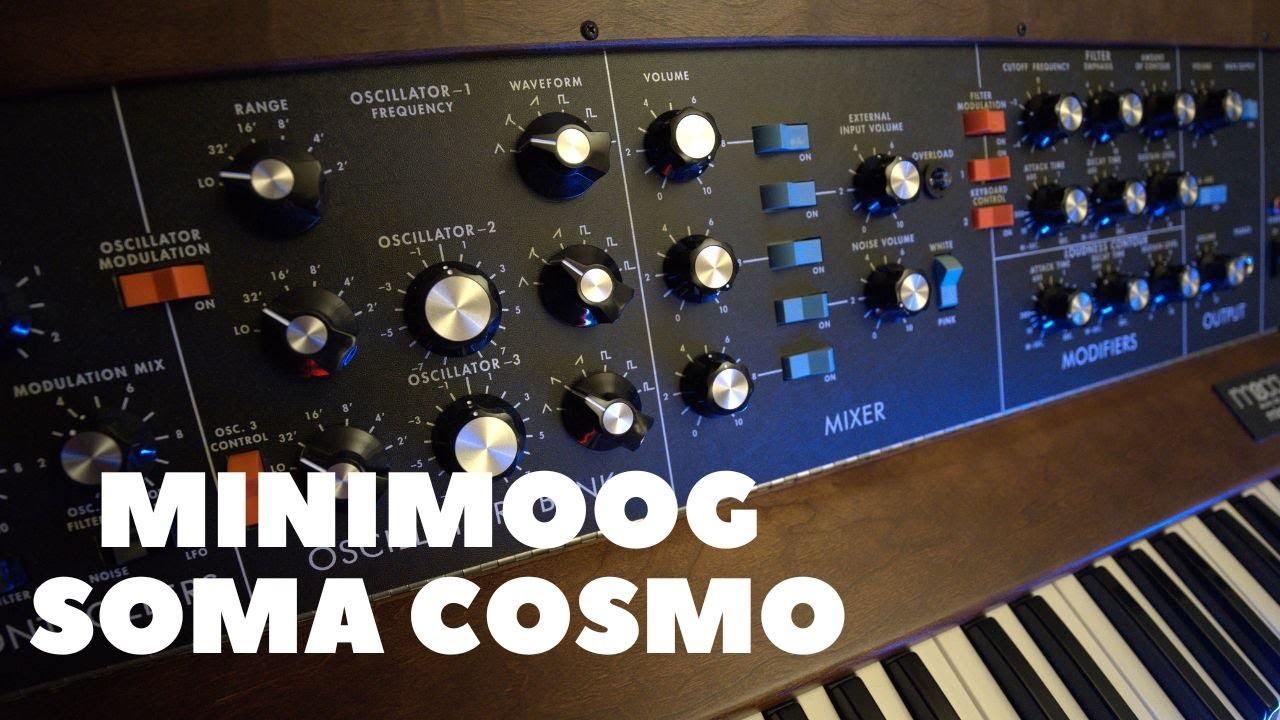 Minimoog + SOMA COSMO Ambient Jamming 