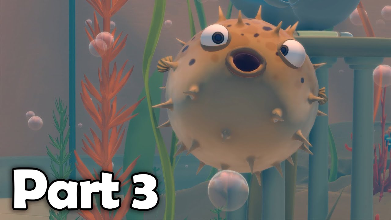 I AM FISH | Walkthrough Gameplay Part 3 - PUFFER FISH (FULL GAME)