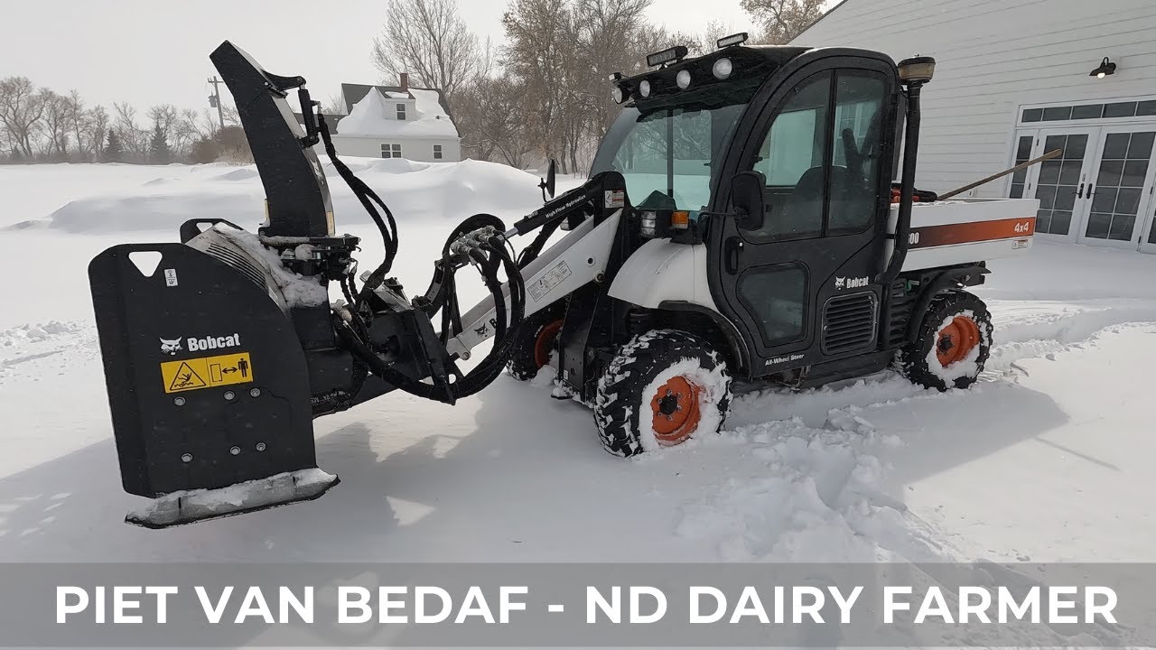 Последняя метель зимы?! Обзор Bobcat Toolcat (82)