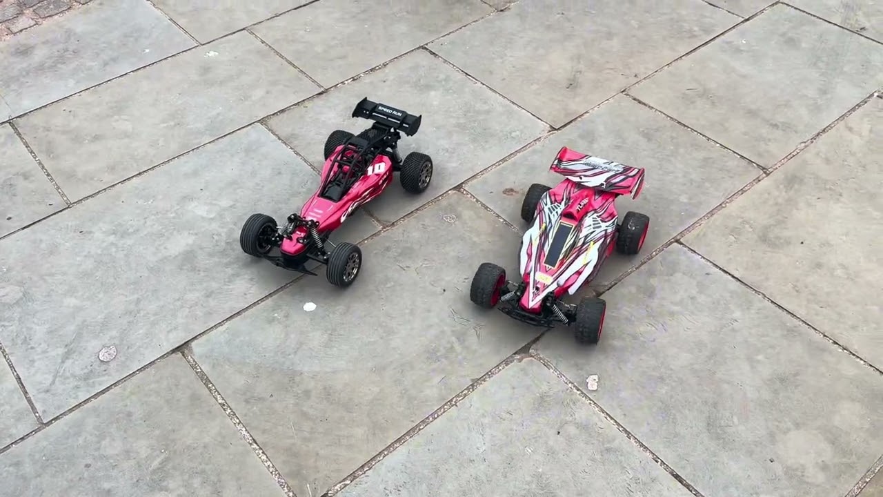Rc cars in action 