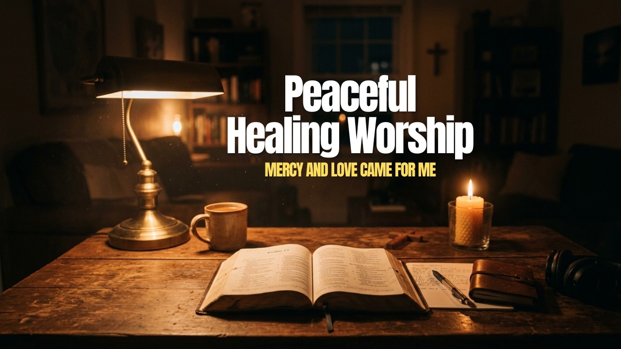 Peaceful Healing Worship for Prayer | 20-Minute Lo-Fi Worship Music | Mercy and Love Came for Me