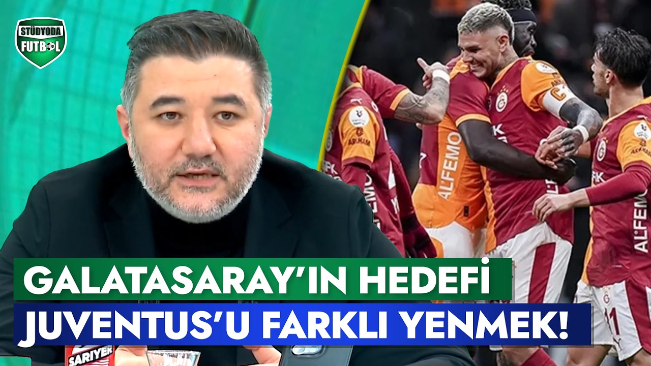 Galatasaray - Juventus Maç Önü Değerlendirmesi! | Ali Naci Küçük - Ahmet Ercanlar | Stüdyoda Futbol