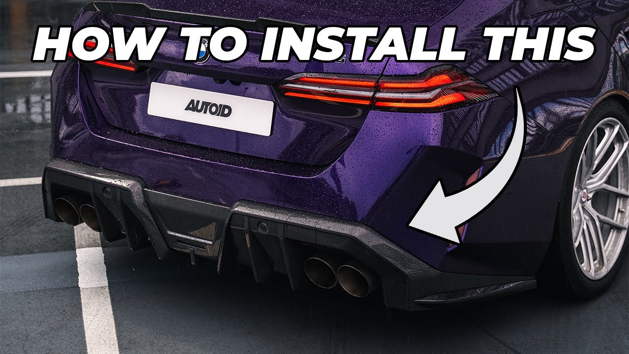 How to install TRE PR-1 Rear Diffuser | BMW G90/G99 M5
