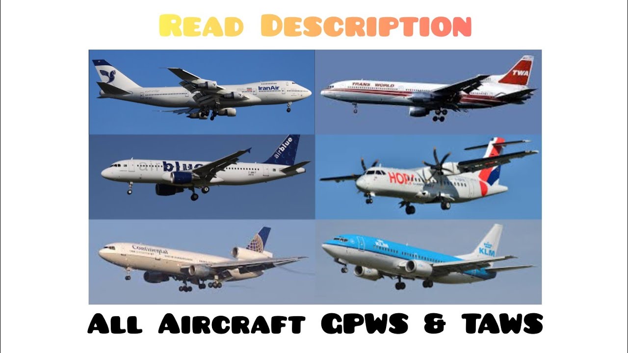 🔊✈️ All Aircraft GPWS/TAWS 