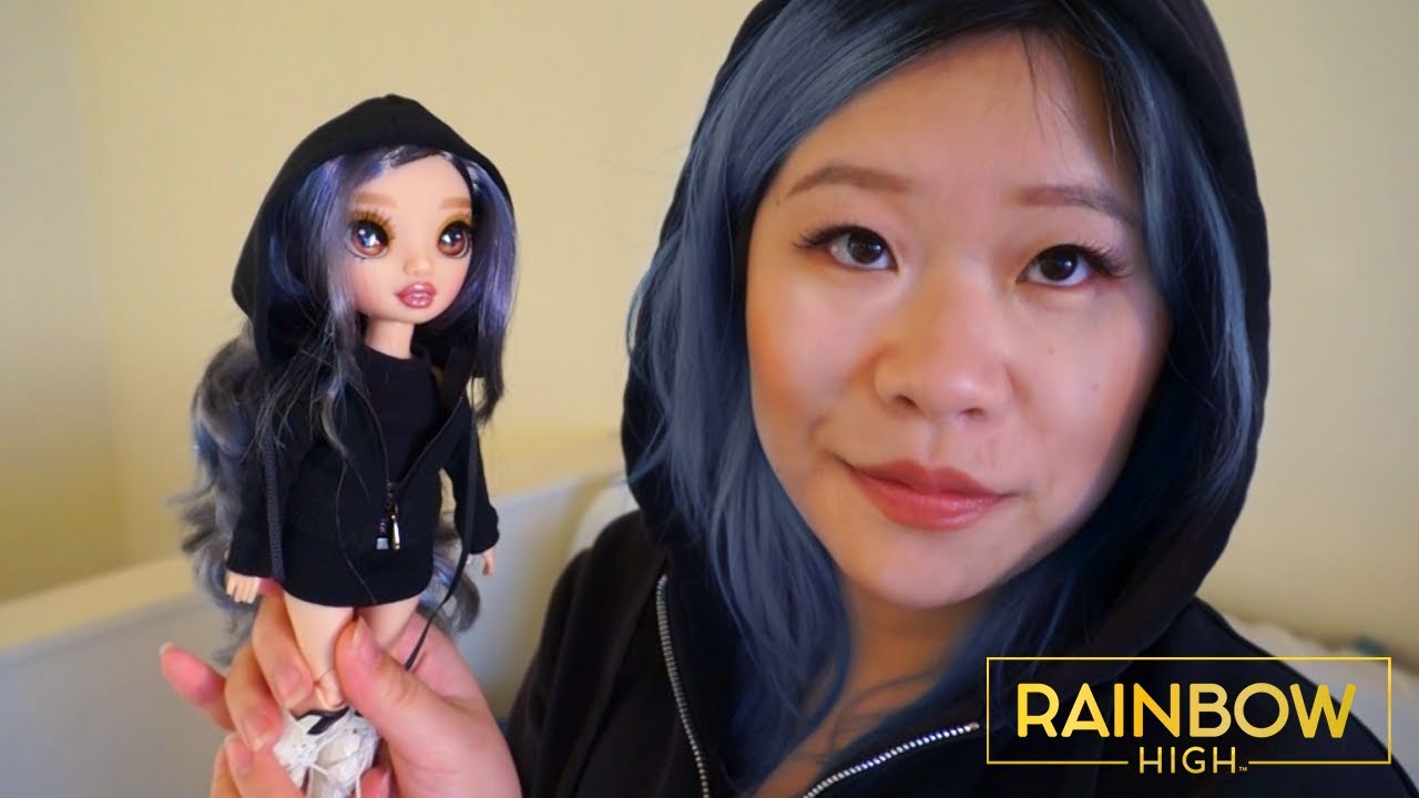 sewing a matching outfit for my Rainbow High Sheryl Meyer doll | making a mini-me custom doll PART 2