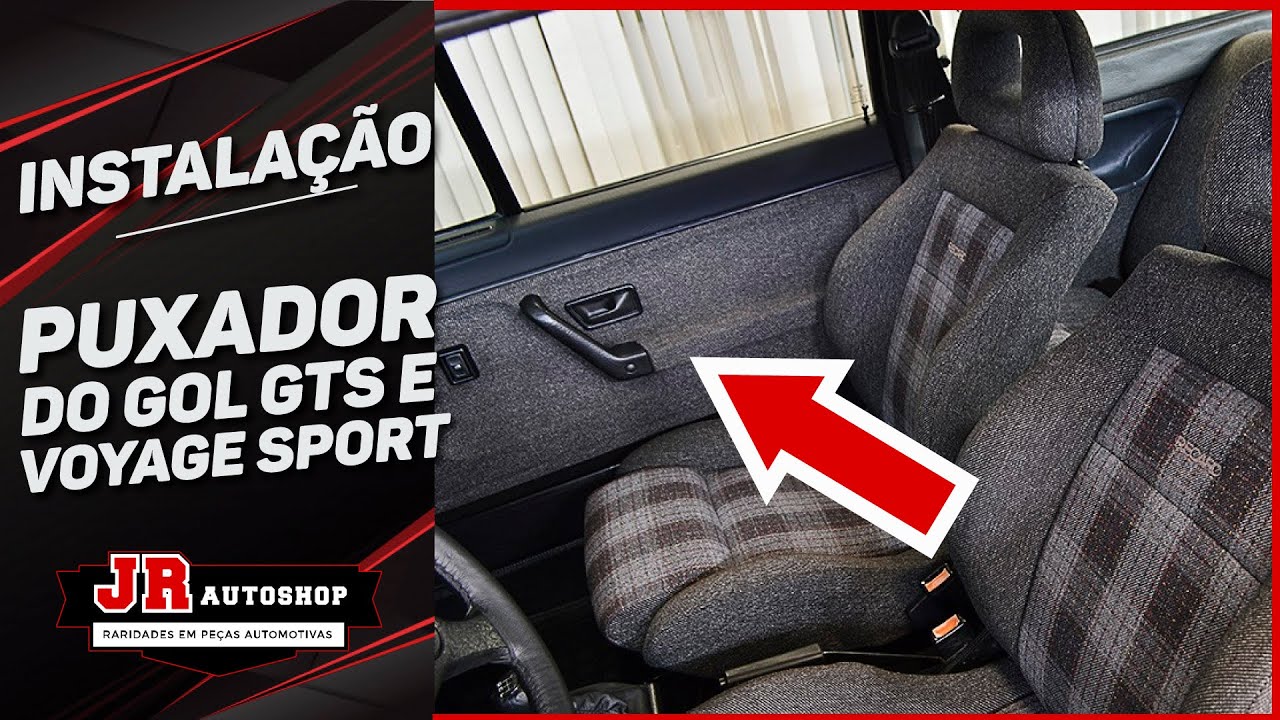 Tutorial: INSTALAÇÃO DO PUXADOR DE PORTA DO GOL GTS E VOYAGE SPORT | JR Autoshop
