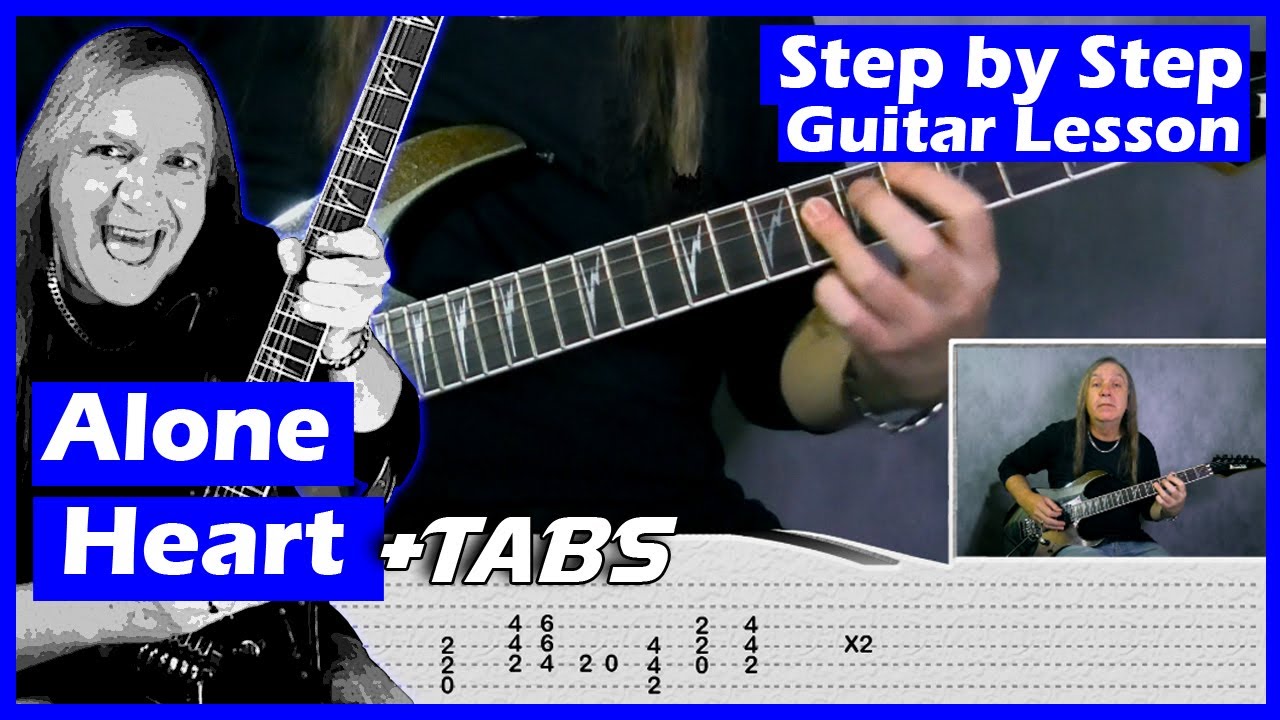 Alone Guitar Lesson