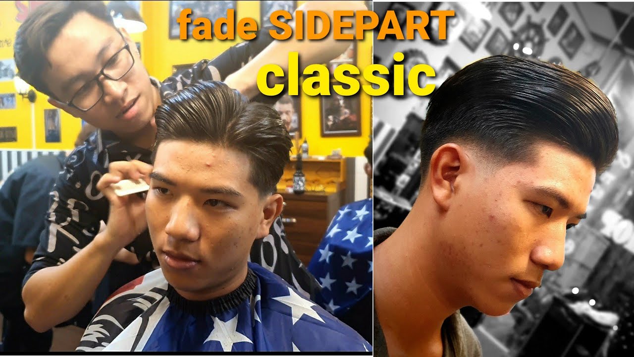 Hướng dẫn cắt kiểu tóc SIDEPART CLASSIC từ A đến Z cực đơn giản
