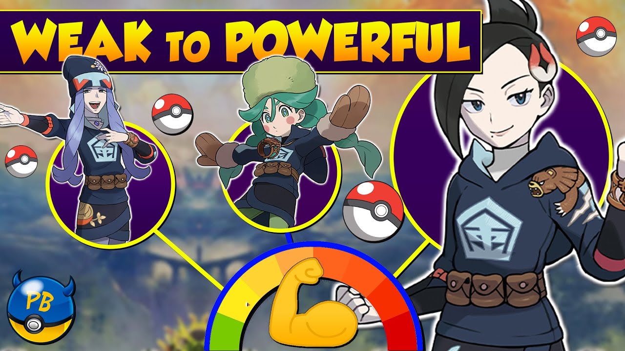 Pokemon Legends Arceus WARDENS: Weak to Powerful