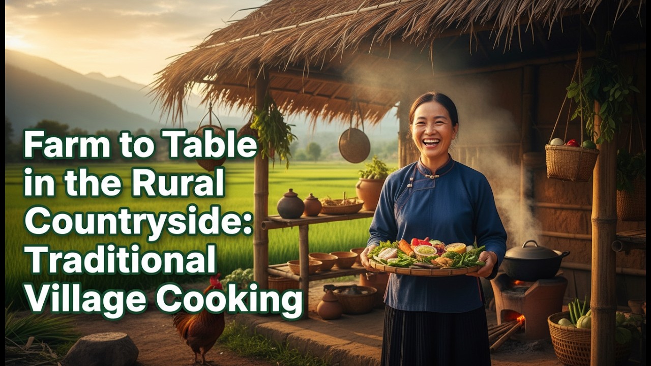 Farm to Table in the Rural Countryside: Traditional Village Cooking