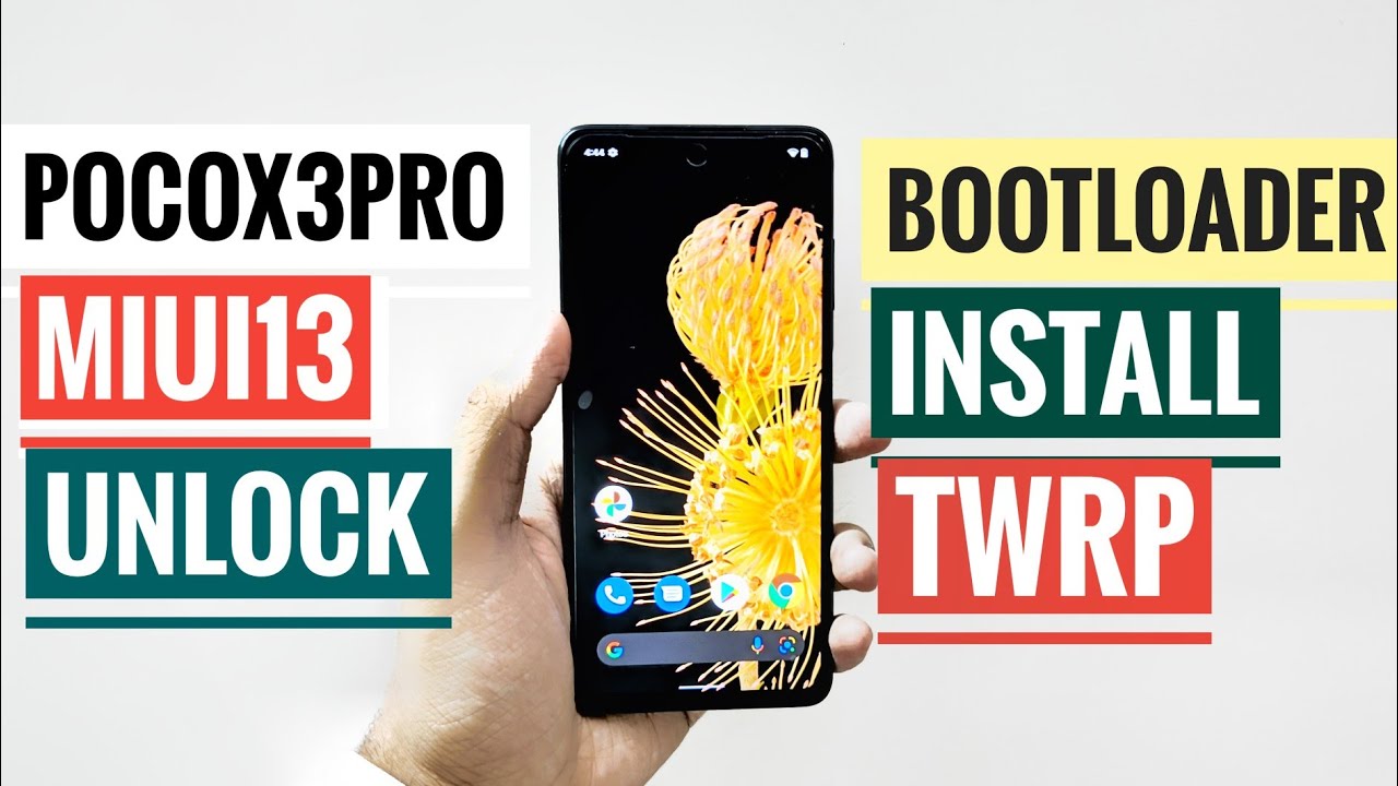 Poco X3 Pro Unlock Bootloader And Install Pixel Experience 2022 !! 🔥🔥🔥