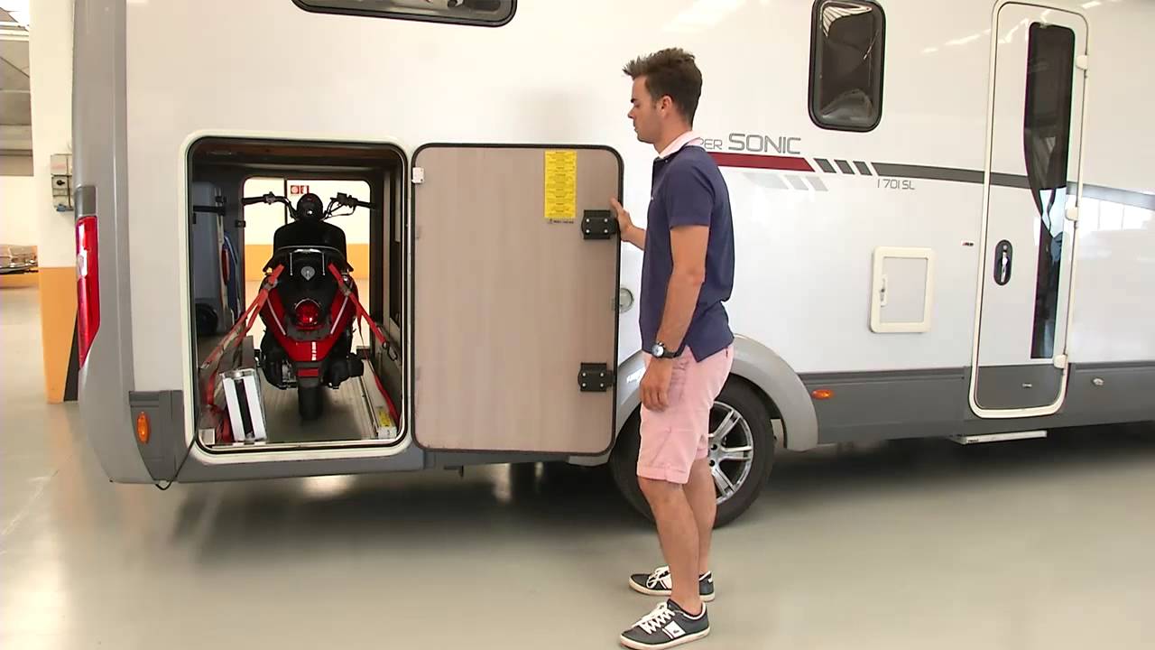 Carica moto per camper