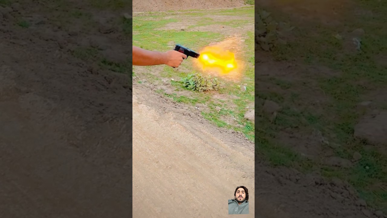 30 bore pistol test fire 🔥 #mm2 #pistolfiring #30bore #subscribe #foryou #ak47lover #ak47series