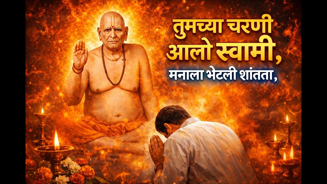 तुमच्या चरणी आलो स्वामी | मनाला भेटली शांतता | Swami Samarth Bhajan | Sanatan Vibes