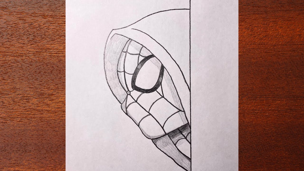 How to Draw Spiderman| Easy Spiderman Drawing | Step by Step | for Beginners