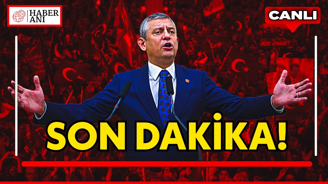 #CANLI | SON DAKİKA! CHP Genel Başkanı &Ouml;zg&uuml;r &Ouml;zel, Doruk Madencilik iş&ccedil;ilerine destek ziyaretinde