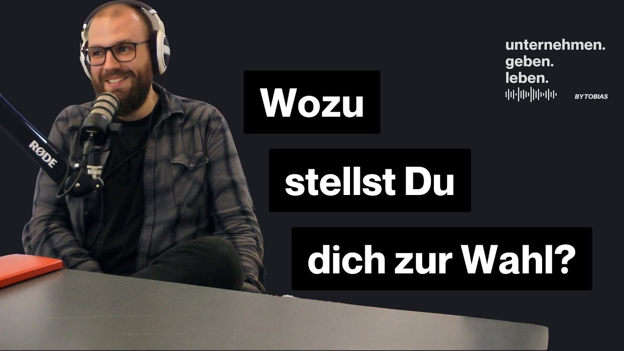 Raphael Kupferer, Landtagskandidat: Über politisches Engagement  #podcast
