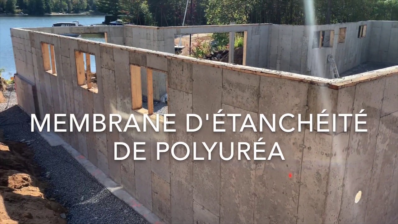 Membrane d'étanchéité de Polyuréa giclée - Test de solidité de la membrane