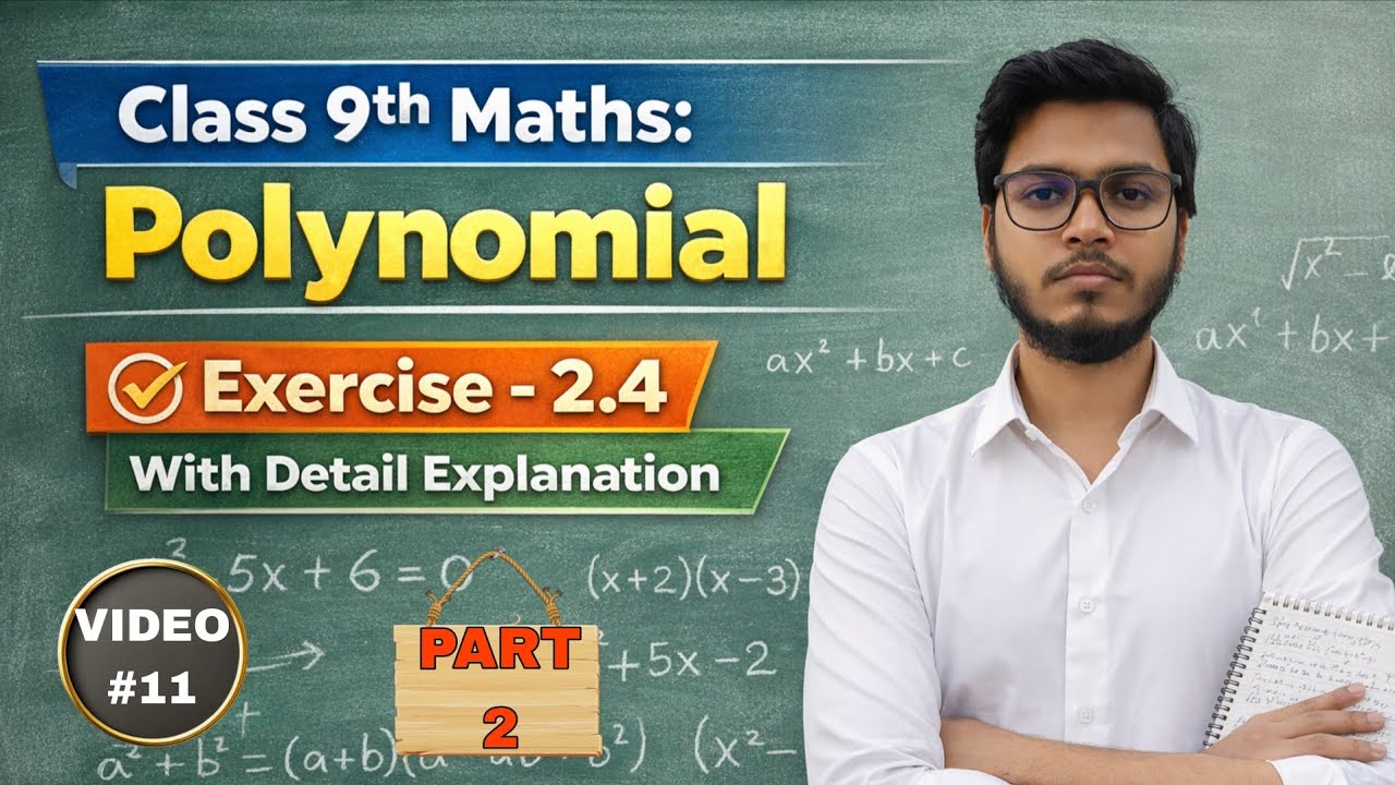 Solution of class 9th maths polynomial chapter of exercise 2.4 (Part 2)🔥🔥|| Worldeez Academy