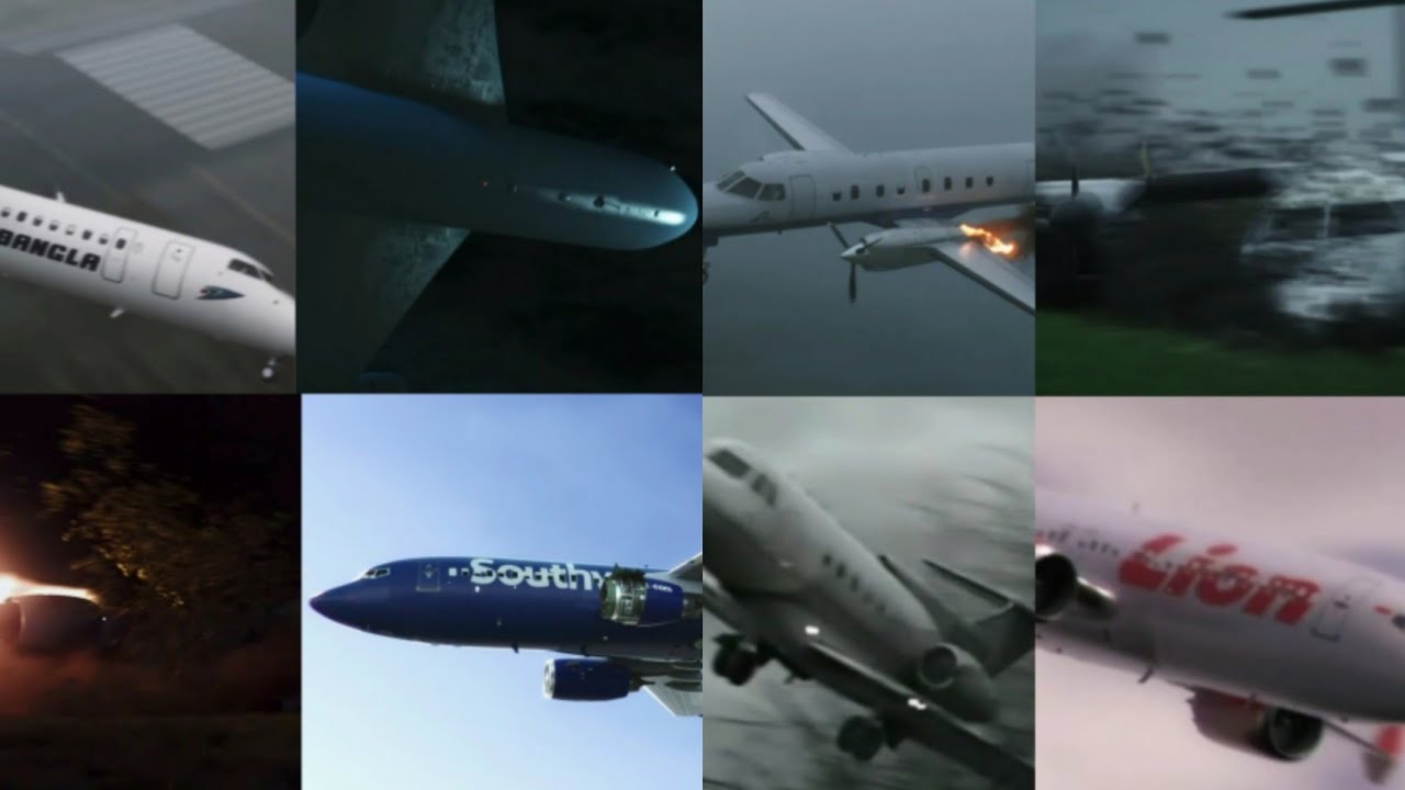 Air Crash Investigation Season 21 - All Crash/Landing Animations