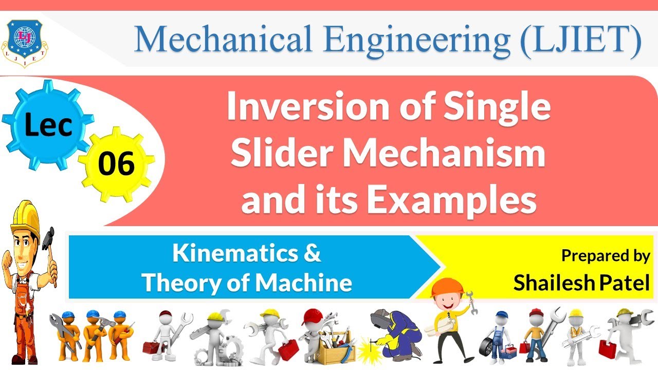 L 06 Inversion of Single Slider Mechanism | Kinematics and Theory of Machine | Mechanical