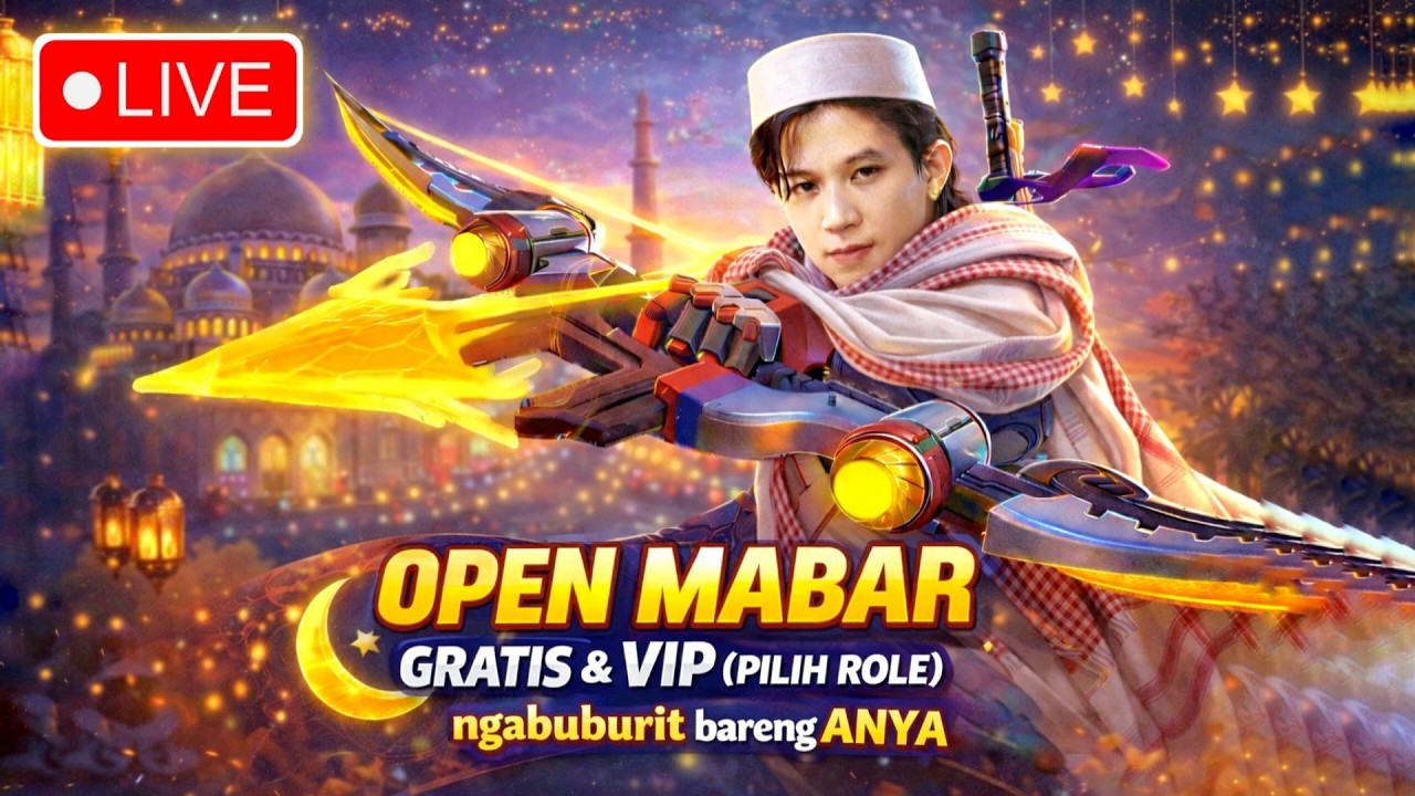 🔴 NGABUBURIT SINI GUYS SEKLIAN BUKBER KITA DIMARI LESGOW ❗ LIVE STREAM MOBILE LEGENDS BANG BANG