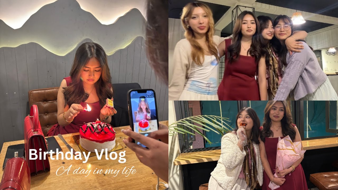 Mini Vlog: Friend’s Birthday 🎂 Cafe Hopping & A Soft Day in My Life