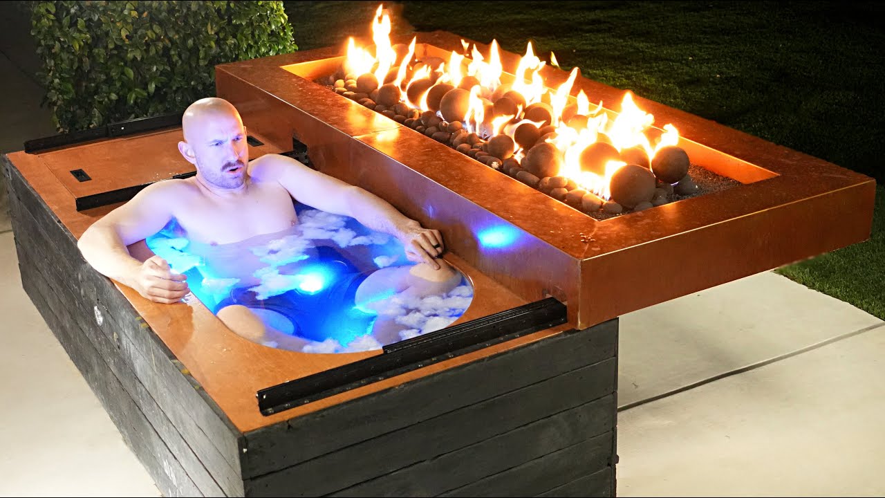I Hid a Cold Plunge Inside a Firepit