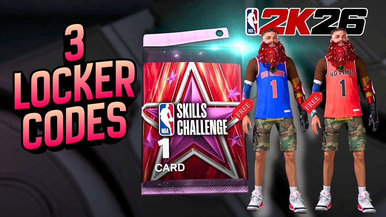 3 LOCKER CODES IN NBA 2K26
