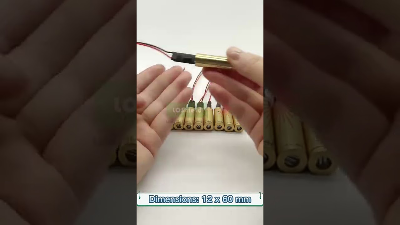 520nm 5mw 12x60mm Green Line Laser Module Mini Laser Diode Module Dot Line Crosshair Laser Diode