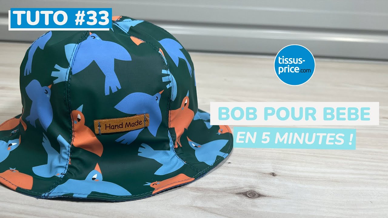 Tuto DIY - Bob imperméable pour bébé - Tissus Price