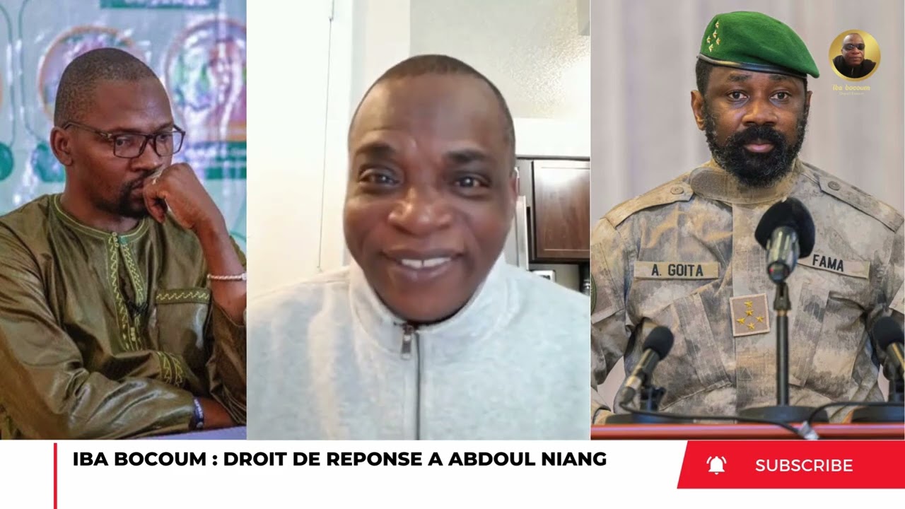 IBA BOCOUM DROIT DE RÉPONSE A ABOUL NIANG 