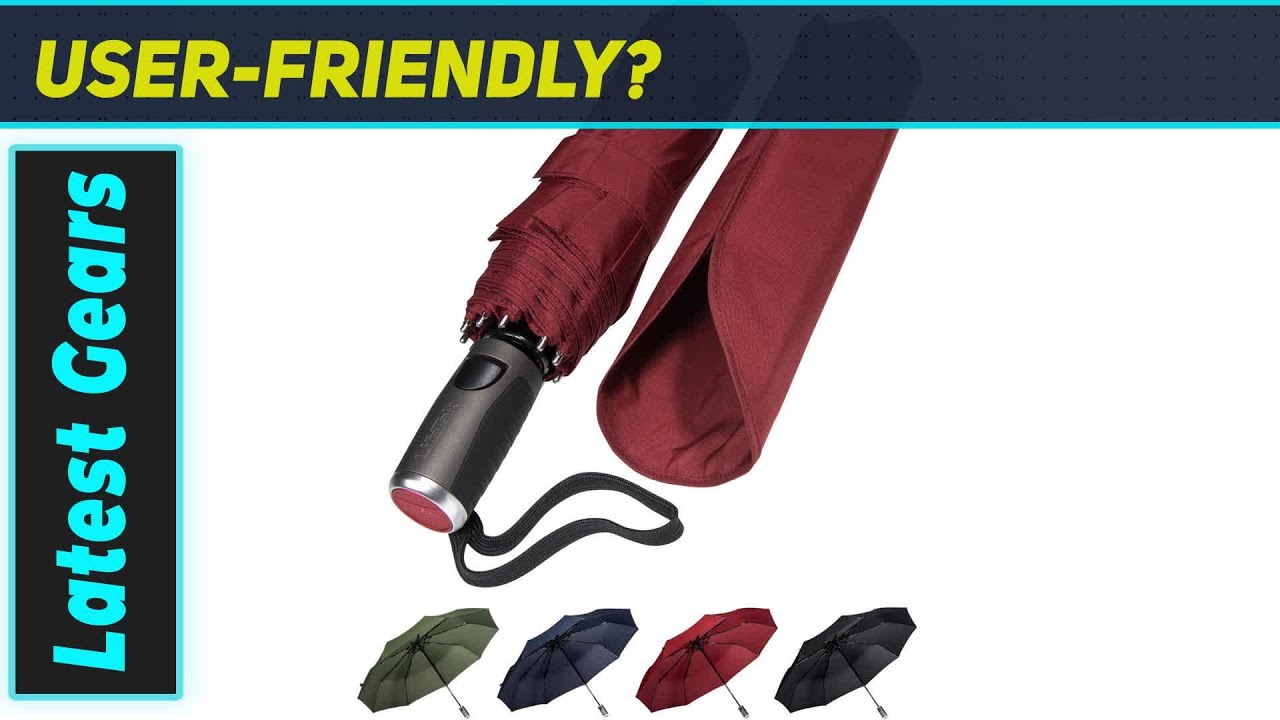LifeTek Windproof Travel Umbrella: Most Sturdy & Compact Umbrella?