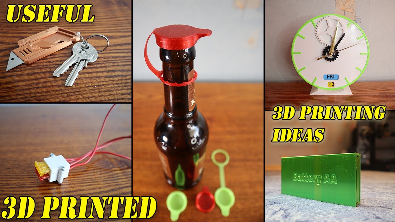 Useful 3D Prints August 2022