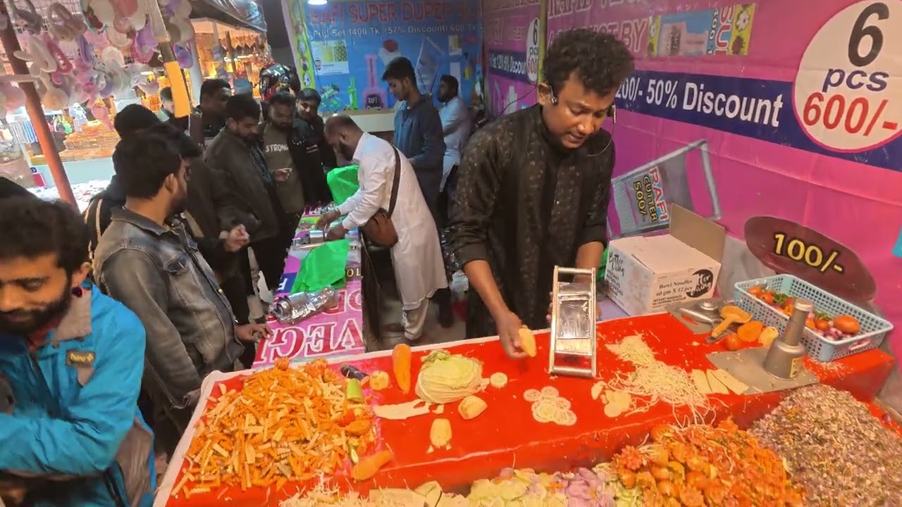 ভাইরাল  সেকেন্ডে কুচি কুচি সবজি কাটার মেশিন বাণিজ্য মেলায় 2026 #fruits cutter#sobji cutter# sobji