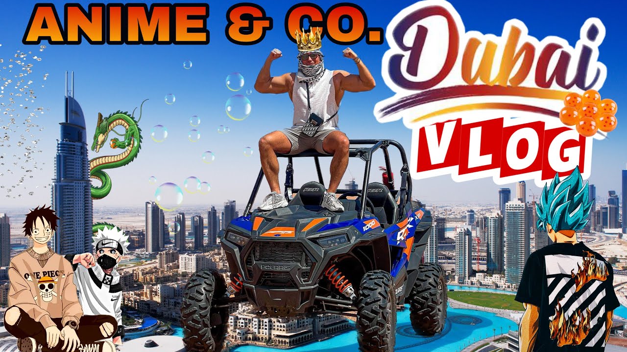 #Dubai Vlog Part 1🏝️Anime Stores,Figuren,Fashion UVM…